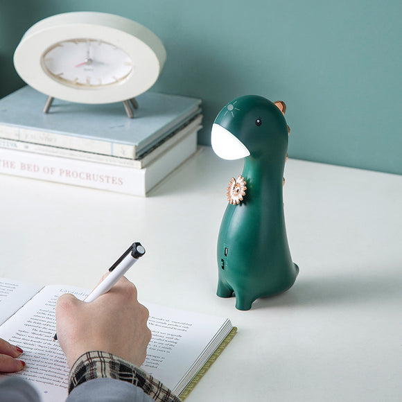 Lámpara Nocturna LED Dinosaurio Adorable con Control Táctil