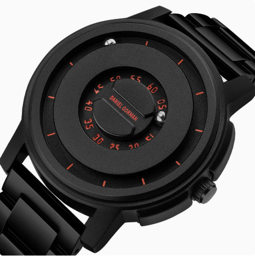 Reloj Deportivo Magnético para Hombre con Banda de Acero y Tecnología de Levitación - Image 5