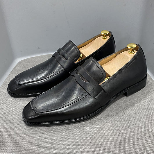 Mocasines de Cuero Italiano Clásico para Negocios - Image 2