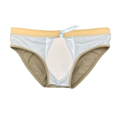 Bóxer de Baño Hombre Malla Trasera Cintura Baja Triángulo - Image 11