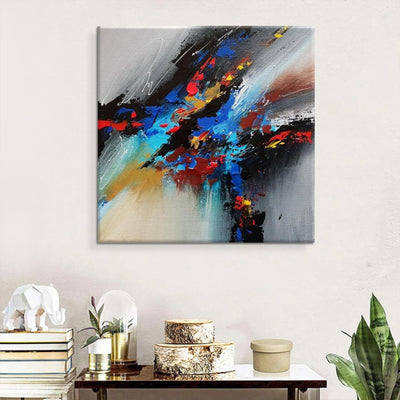 Cuadros Abstractos Modernos al Óleo sobre Lienzo - Decoración de Hogar y Bodas - Image 5
