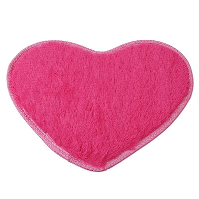 Tapete de Lana y Seda en Forma de Corazón para Dormitorio - Image 7