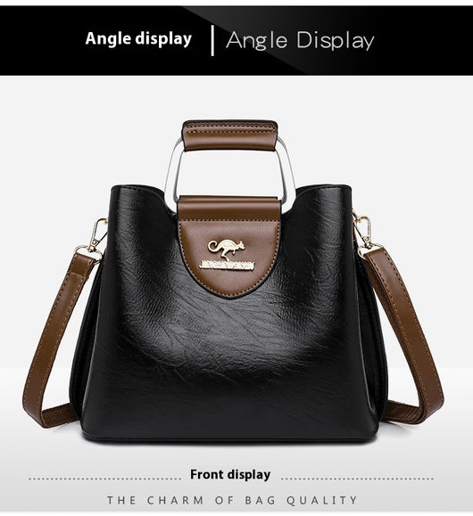 Bolso Tote de Cuero Suave Premium con Gran Capacidad para Mujer - Image 17
