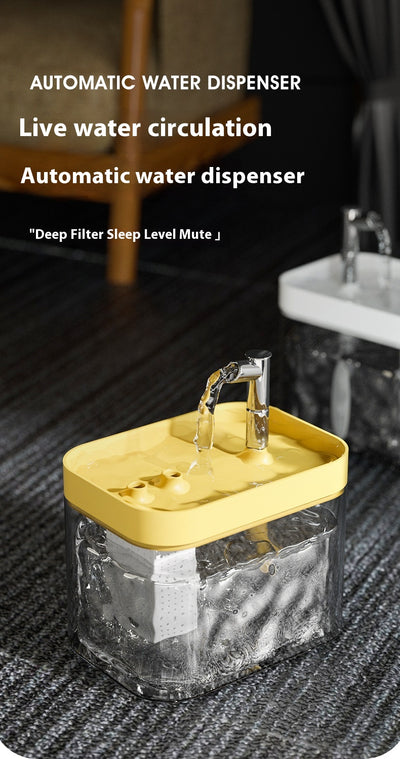 Fuente de Agua Automática para Gatos con Circulación Continua - Image 35