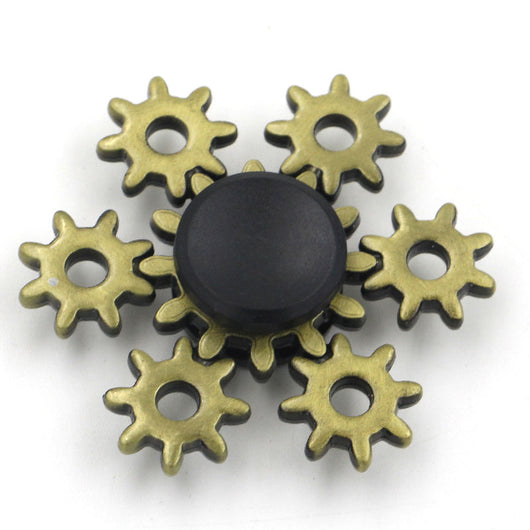 Spinner Giratorio Rey Pollo Bronce - Juguete Interactivo de Dedos - Image 18