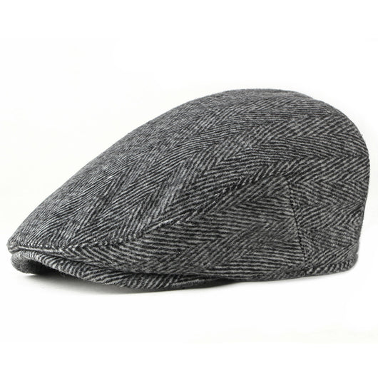 Boina Retro Británica de Lana para Hombre - Estilo Casual Clásico - Image 3