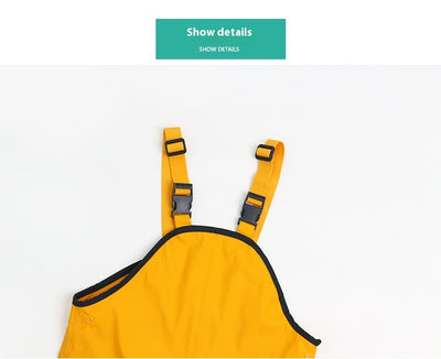 Pantalón Impermeable Transpirable con Tirantes para Niños - Image 21