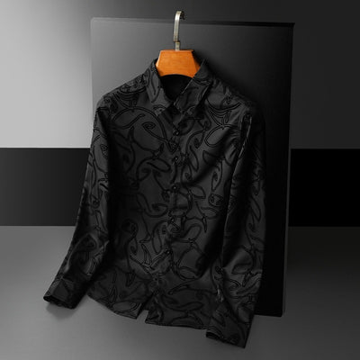 Camisa Slim Fit Tallas Grandes para Hombre - Diseño Moderno y Versátil - Image 9