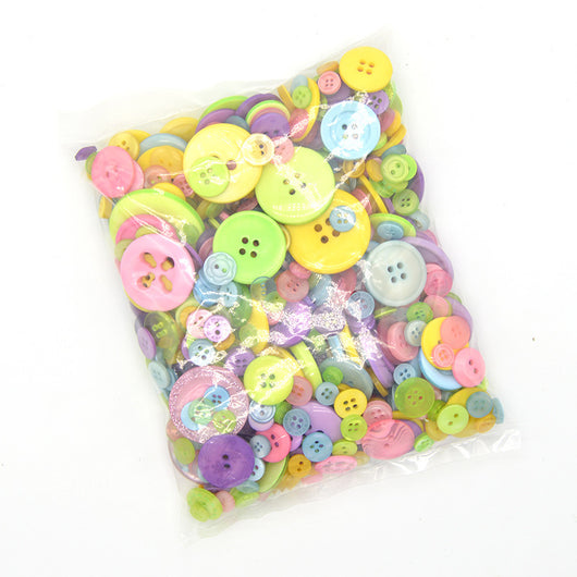 Botones de Resina Artesanal Multicolor con Diseño Floral para Manualidades DIY - Image 42