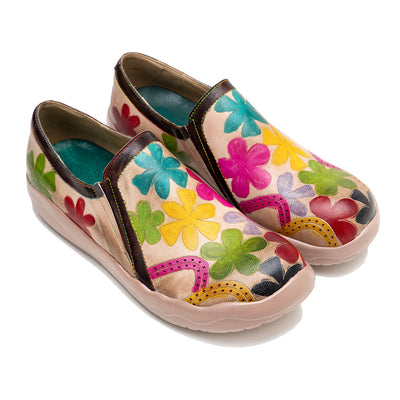 Zapatos Retro Estampados para Mujer - Cómodos, Livianos y Hechos a Mano - Image 4