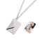 Ladies Titanium Steel Clavicle Chain Pendant Steel Photo