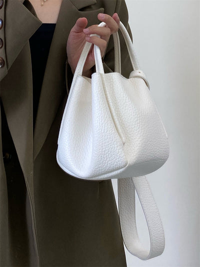 Bolso Bucket de Cuero Suave con Textura Lichee Premium - Image 19