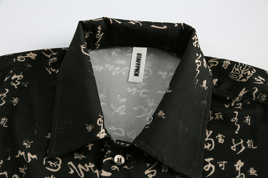 Camisa Estampada Corta con Diseño Personalizado para Hombre - Image 12