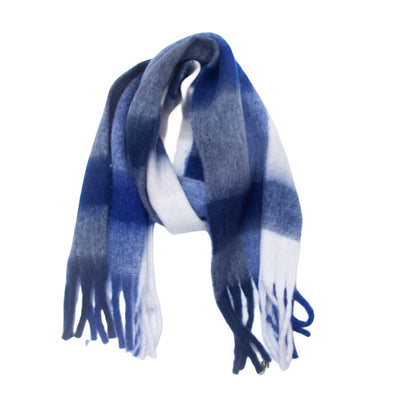 Bufanda Cuadrada Unisex con Borlas y Textura Gruesa - Image 10