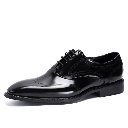 Zapatos de Cuero Británicos para Hombre - Elegancia Formal y Casual - Image 2
