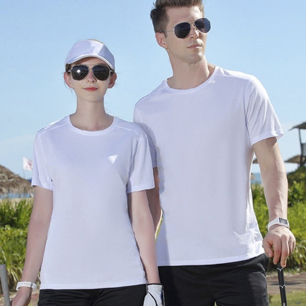Playera Suelta de Cuello Redondo 100% Algodón para Hombre