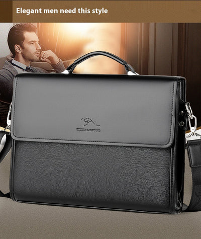Maletín Ejecutivo Crossbody para Hombre - Bolsa de Negocios Premium - Image 20