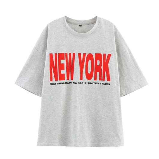 Playera Estampada Cuello Redondo Manga Corta - Image 5