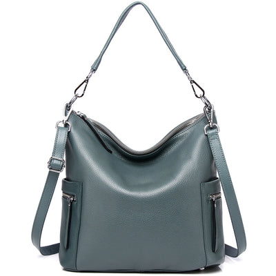 Bolso Mensajero de Cuero Premium Estilo Europeo - Portátil y Elegante - Image 12