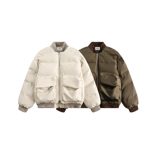 Abrigo Acolchado Reversible Unisex - Estilo Moderno Dos Texturas - Image 5