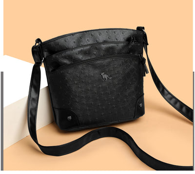Bolso Retro Multicapa para Mujer - Casual y Versátil - Image 16