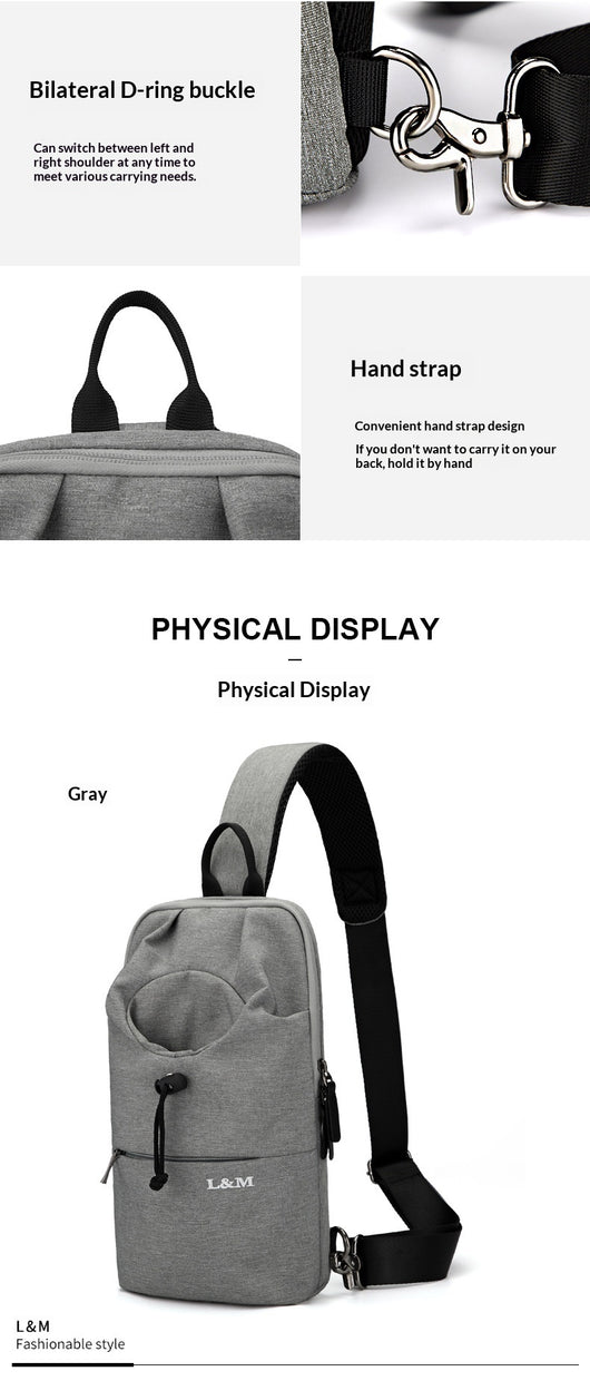 Bolsa Pectoral de Gran Capacidad para Ciclismo y Aventura - Image 26