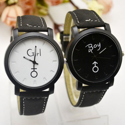 Reloj de Pareja My Love - Diseño Blanco y Negro - Image 9