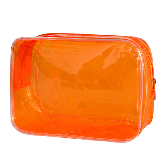 Bolsa Cosmética Transparente de Gran Capacidad - Organizador Versátil