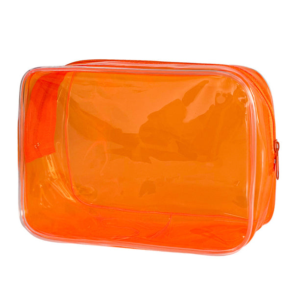 Bolsa Cosmética Transparente de Gran Capacidad - Organizador Versátil