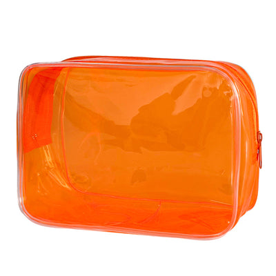 Bolsa Cosmética Transparente de Gran Capacidad - Organizador Versátil