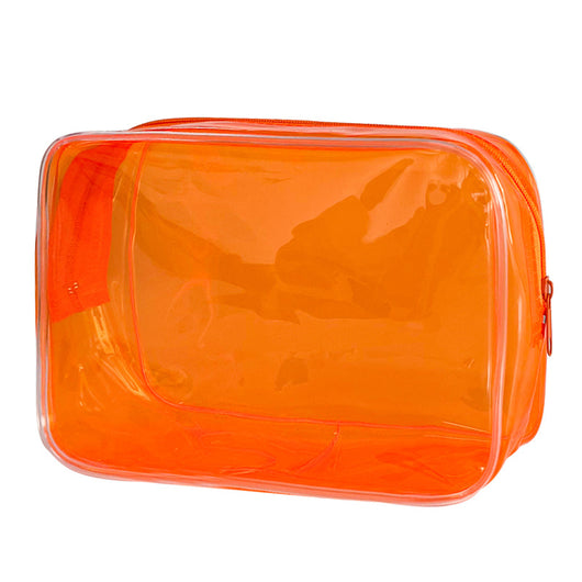 Bolsa Cosmética Transparente de Gran Capacidad - Organizador Versátil