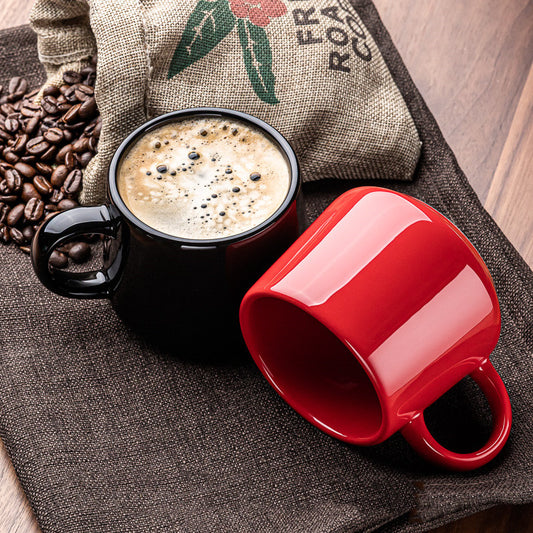 Taza Cerámica Minimalista de Color Sólido