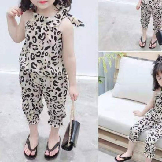 Traje Estilo Western para Niña con Estampado Leopardo - Image 11