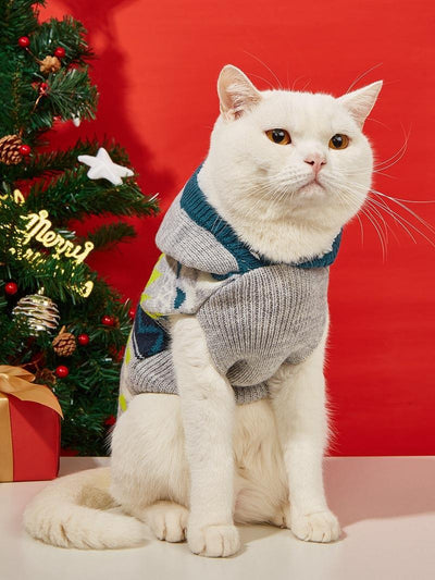 Suéter para Mascotas Patrón Diamante Clásico - Image 11