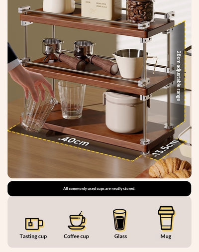 Repisa Estante para Máquina de Café Estilo Retro Moderno - Image 10
