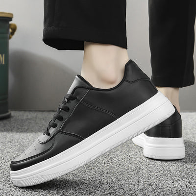 Zapatos Plataforma Blancos Talla Grande para Hombre - Primavera y Verano - Image 3