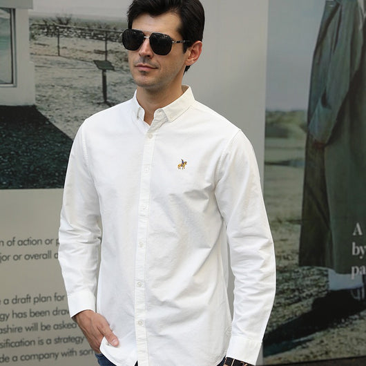 Camisa Casual de Manga Larga Talla Grande para Hombre - Image 4