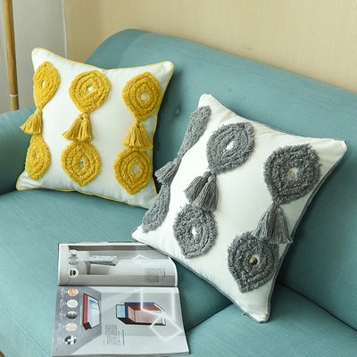 Funda de Almohada Tejida a Mano - Image 12