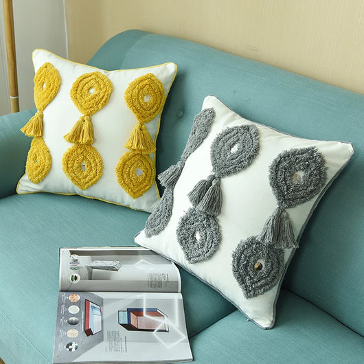 Funda de Almohada Tejida a Mano - Image 12