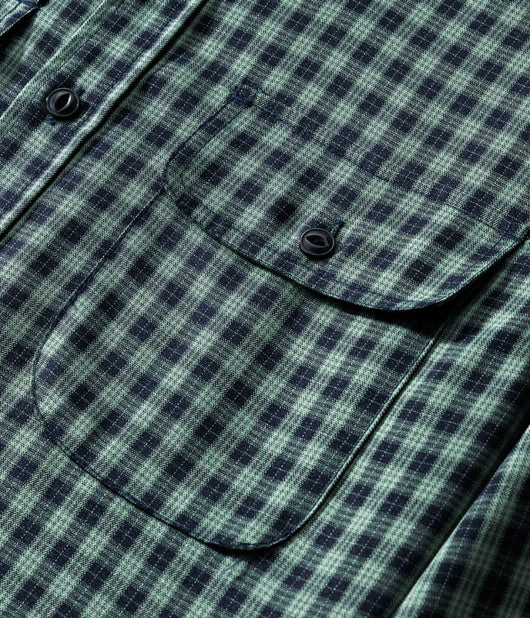 Camisa de Cuadros Retro Clásica de Manga Larga - Image 11