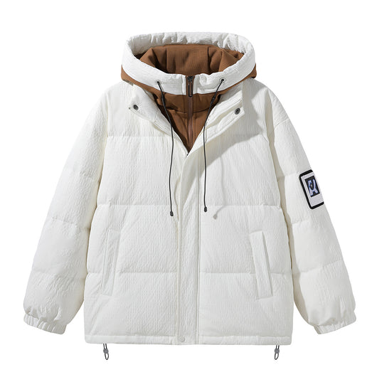 Chaqueta de Plumón 90% Pato Blanco Unisex - Abrigo Suelto y Cálido - Image 14