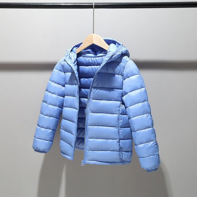 Abrigo Acolchado Infantil Ligero con Capucha - Chaqueta de Invierno en Algodón - Image 15