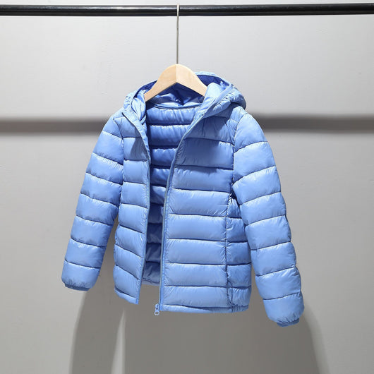 Abrigo Acolchado Infantil Ligero con Capucha - Chaqueta de Invierno en Algodón - Image 15