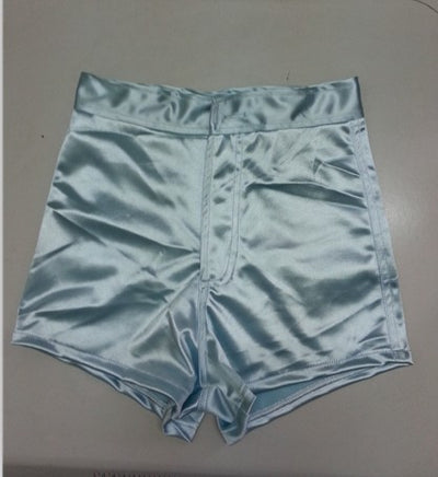 Shorts Retro de Cintura Alta con Bolsa Lateral para Cantantes - Image 38