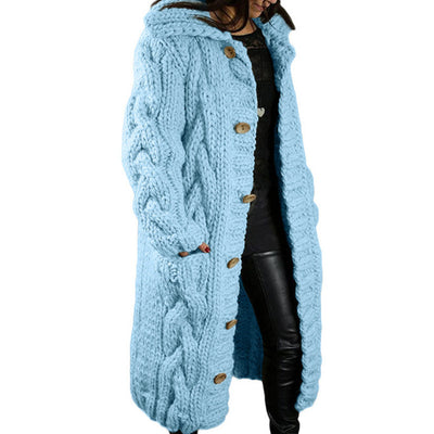 Cardigan Talla Grande para Mujer con Estilo Europeo y Americano - Image 8