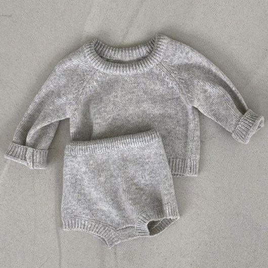 Conjunto de Sweater, Top y Shorts para Bebé - Image 13