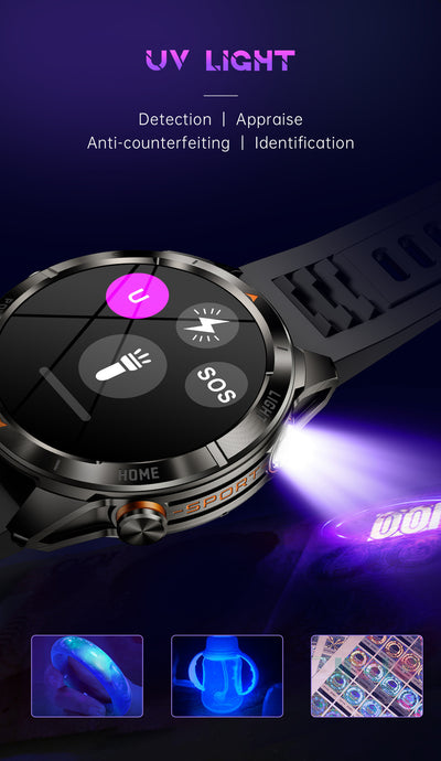 Reloj Inteligente KT80 Pantalla Full HD Batería Mega Llamadas Bluetooth - Image 14