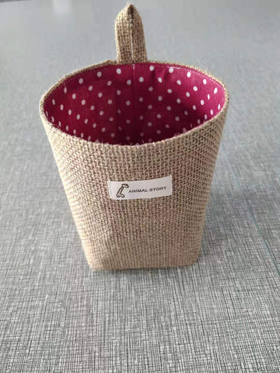 Bolsa de Almacenamiento de Yute para Baño y Escritorio - Image 10