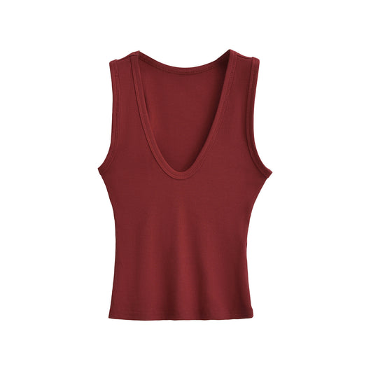 Top Corto Escote en U Profundo para Mujer - Image 19