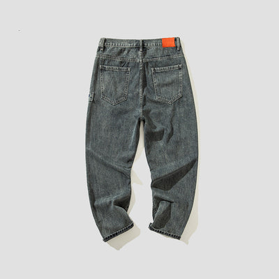 Pantalones Rectos Holgados Casual Tendencia Japonesa Versátil para Hombre - Image 2